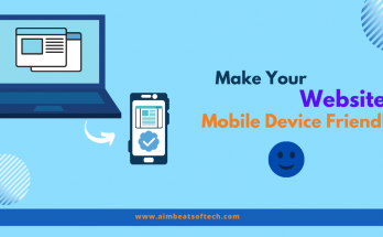Make Your Website Mobile Device Friendly